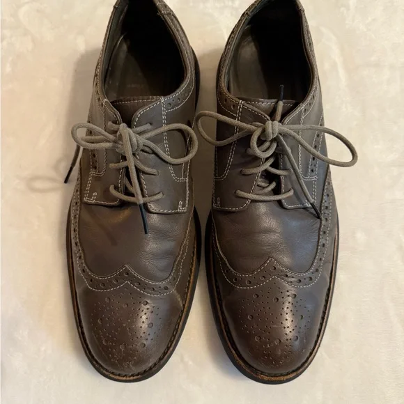 Sperry | Shoes | Sperry Gray Oxford Shoes With Brogue 